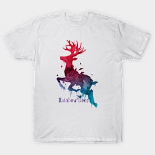 Rainbow Deer T-Shirt